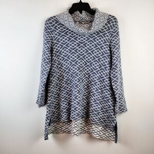 MOTH anthropologie cowl neck alpaca blend tunic sweater Size Small